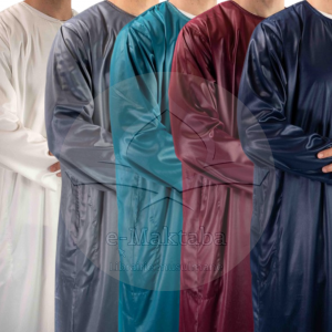 Qamis Al-Atlas satiné adolescent - manches longues