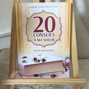 20 conseils à ma sœur avant son mariage